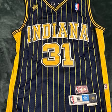 Vintage Reggie Miller Pacers Adidas Jersey