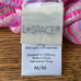 NWOT New L*Space Pique Pink Striped Cabana Bitsy Bikini Swim Bottom Beach Sun MD