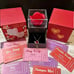 Jewelry Box & Ruby Heart Necklace w/ Encased Preserved Red Rose Gift For Her