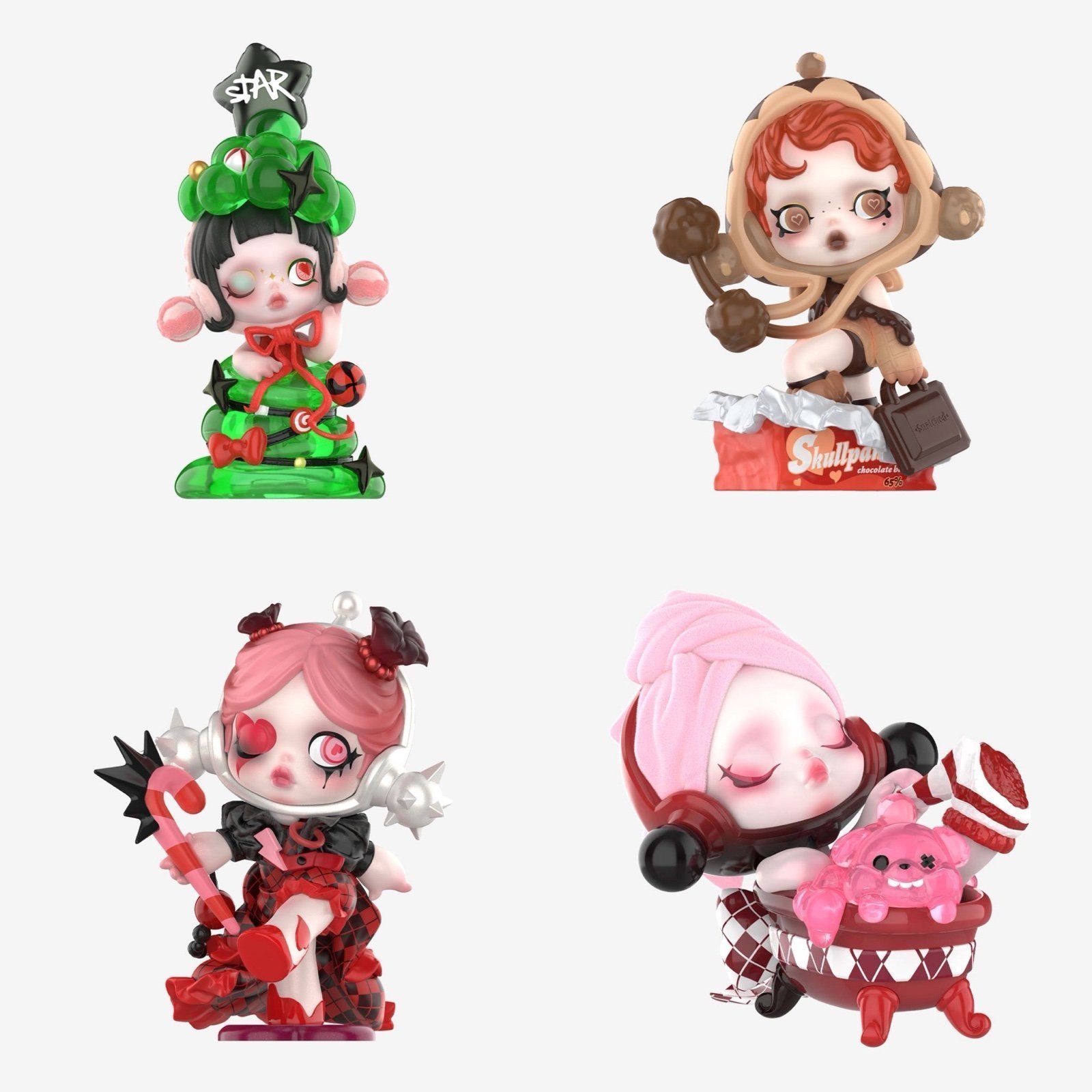 Skullpanda Tell Me What You Want Series Whole Set Opened