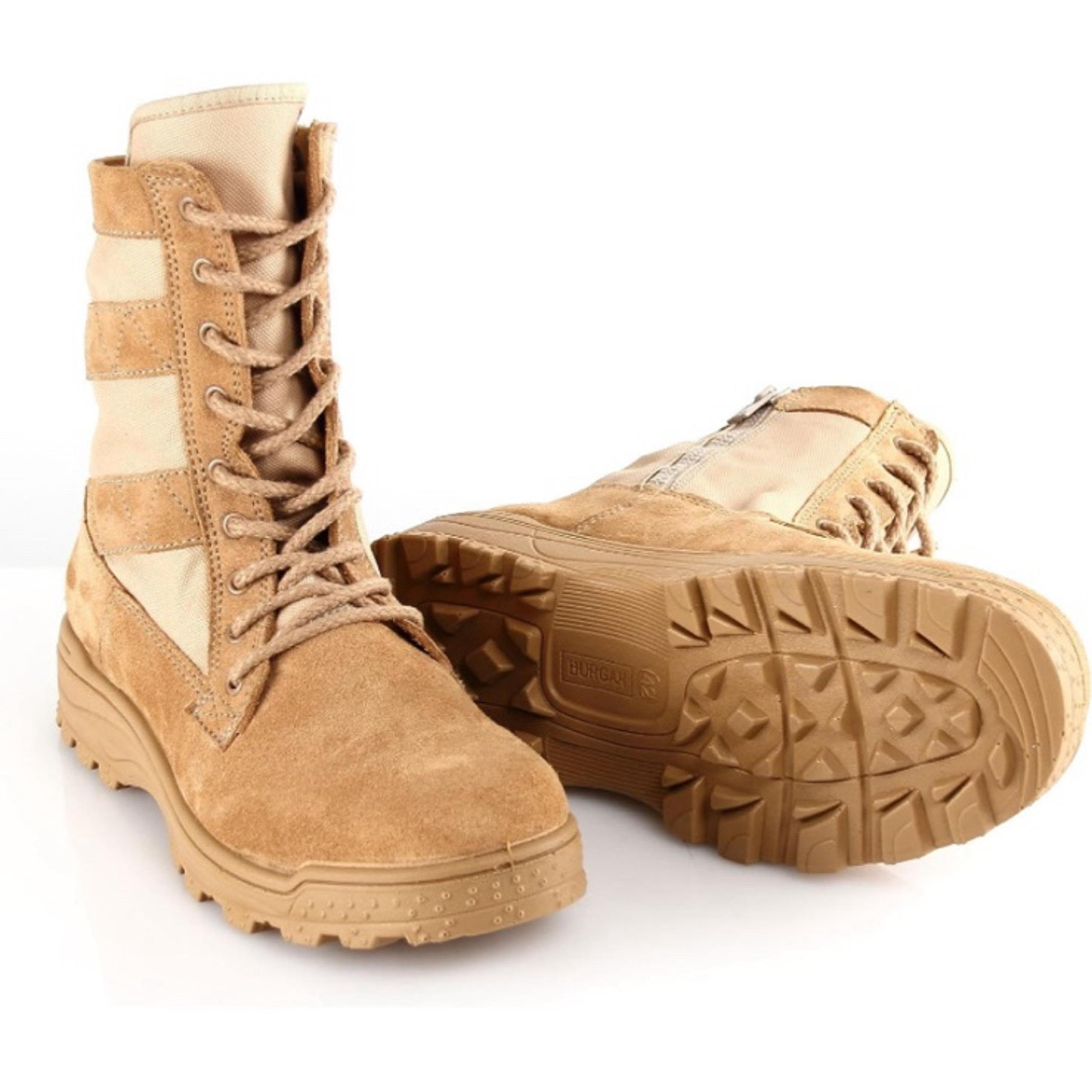 BURGAN Flex Trainer Duty Boot With Side Zipper