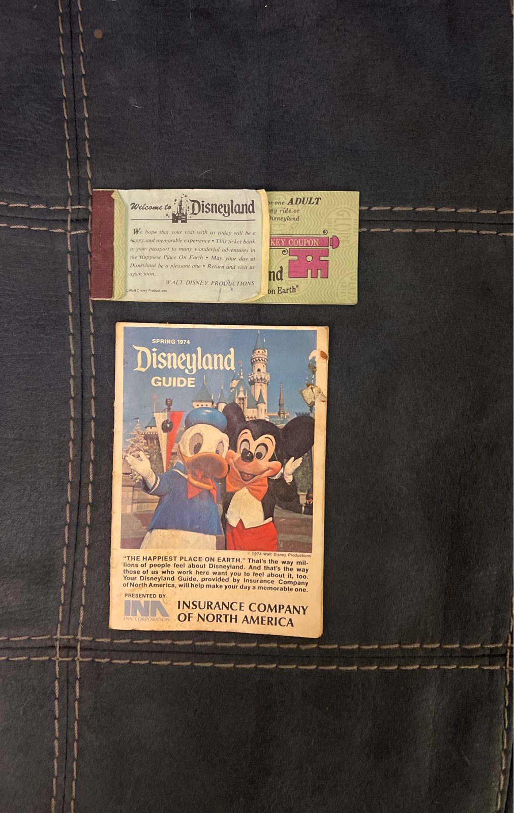 Vintage 1970s spring disneyland bundle
