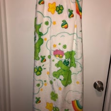 ❤️ Care Bears shamrock throw blanket ❤️