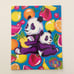 Lisa Frank Panda Fruit Folder
