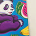Lisa Frank Panda Fruit Folder