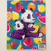 Lisa Frank Panda Fruit Folder