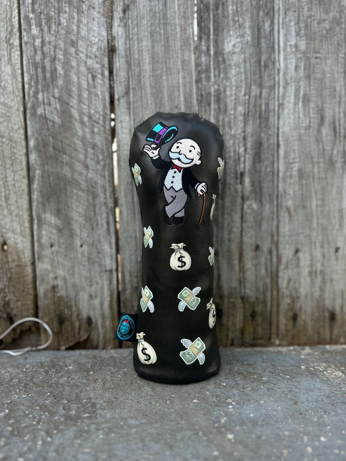 Monopoly wood headcover