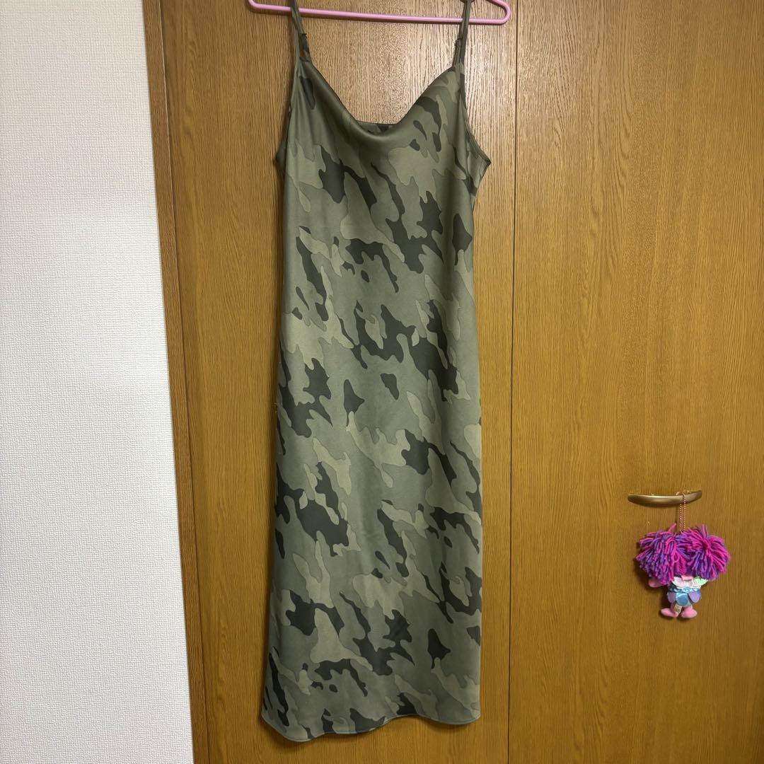 BANANA REPUBLIC camouflage cami dress S/P