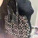 NWOT Coach Signature Canvas Black and Gray Shoulder Bag
