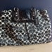 NWOT Coach Signature Canvas Black and Gray Shoulder Bag