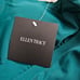 ELLEN TRACY High Keyhole Neck One Piece Swimsuit Emerald Green Ruched Size 10