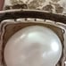 SILPADA STERLING SILVER - LARGE GENUINE PEARL RING- SZ7