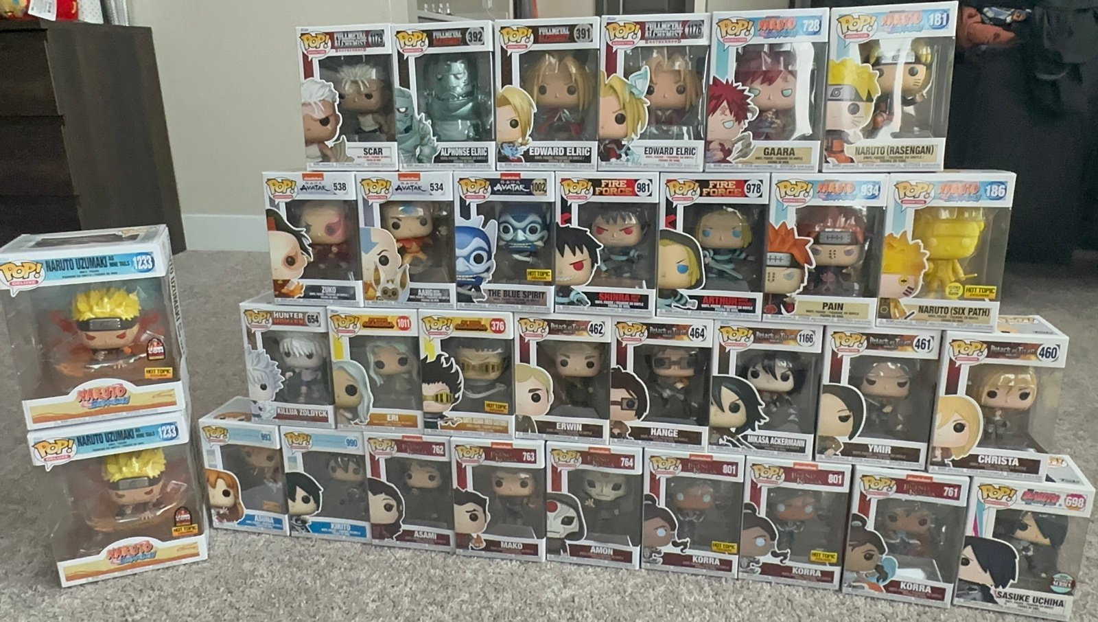 Funko Pop - VARIOUS ANIMES LOT - Please read description :)