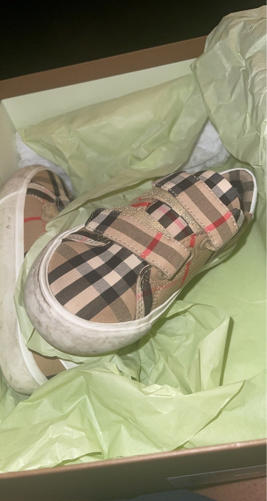 AUTHENTIC KIDS BURBERRY SHOES