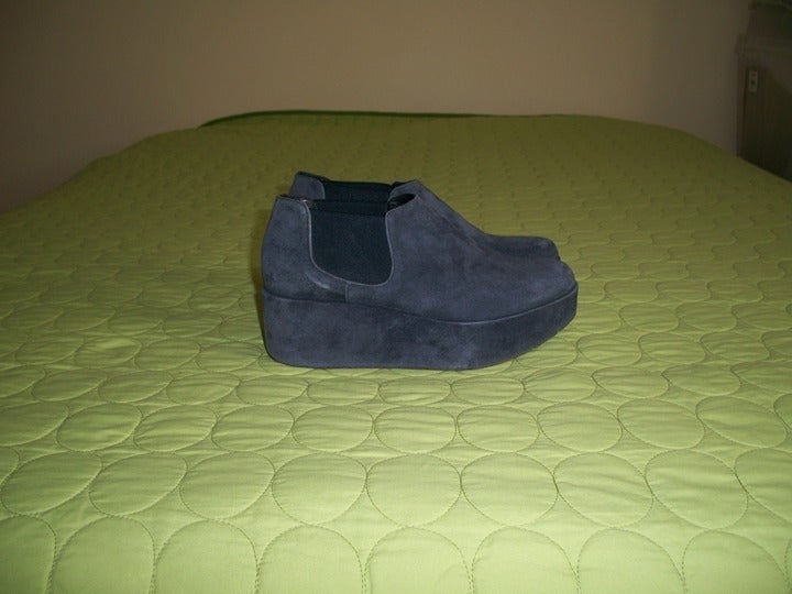 Pedro Garcia Blue/Grey Suede Shoes