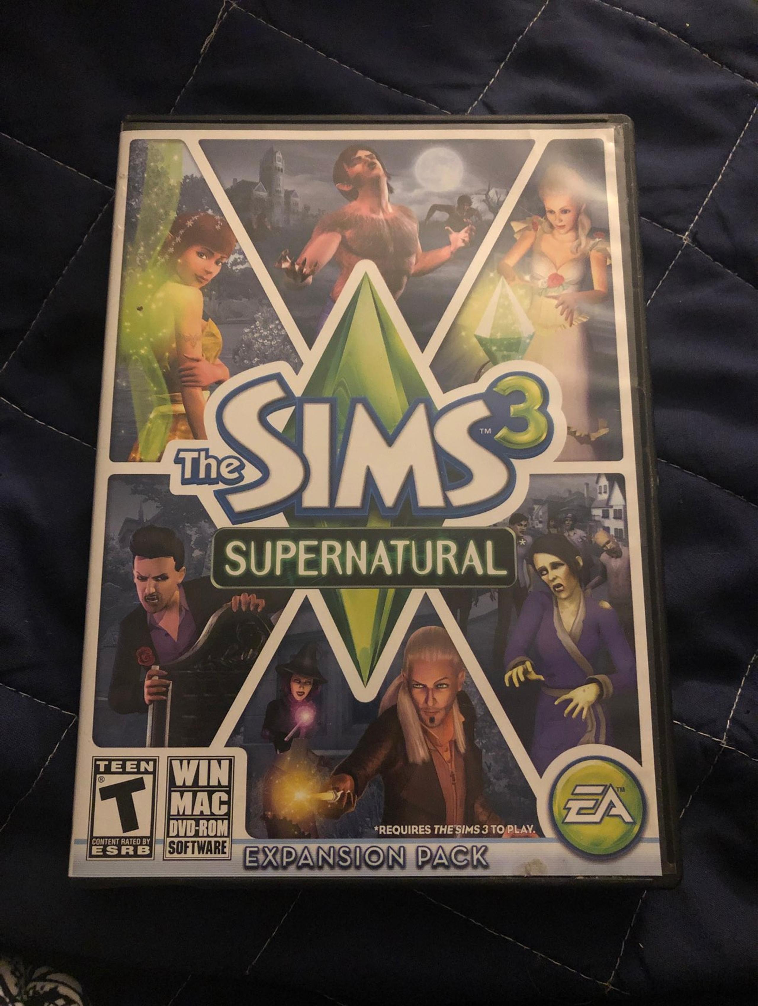 The Sims 3 Supernatural CD Expansion Pack