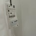 Zara white jean minidress, size M, side zip up, new with tags