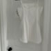 Zara white jean minidress, size M, side zip up, new with tags
