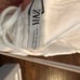 Zara white jean minidress, size M, side zip up, new with tags