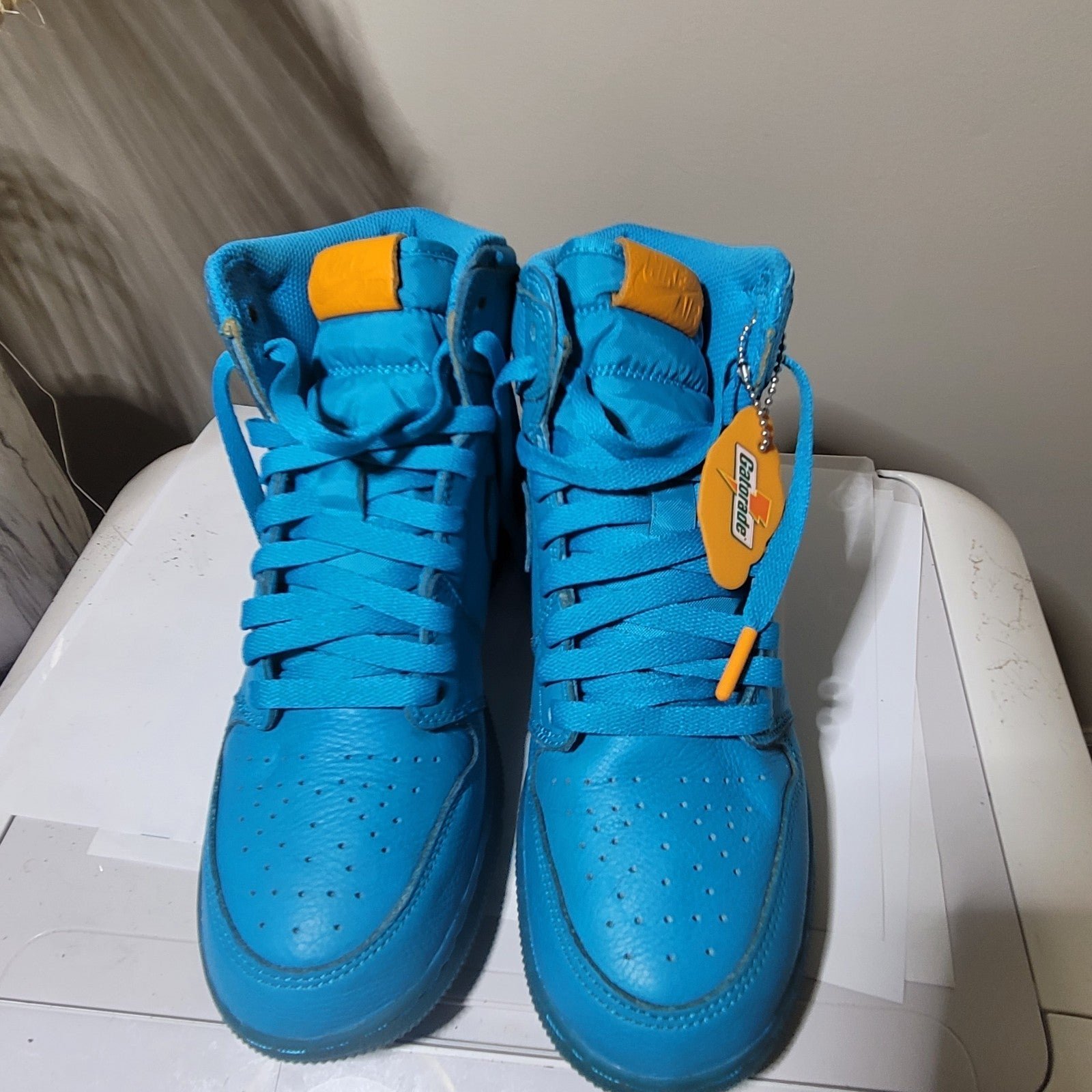 Air Jordan 1 High OG G8RD Gatorade 'blue lagoon 7y NIKE