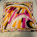 EMILIO PUCCI 100% SILK SMALL PATTERNED SCARF