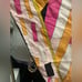 EMILIO PUCCI 100% SILK SMALL PATTERNED SCARF