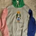 MEN’S RALPH LAUREN POLO BEAR COLOR-BLOCKED FLEECE HOODIE SZ L