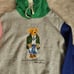 MEN’S RALPH LAUREN POLO BEAR COLOR-BLOCKED FLEECE HOODIE SZ L