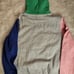 MEN’S RALPH LAUREN POLO BEAR COLOR-BLOCKED FLEECE HOODIE SZ L