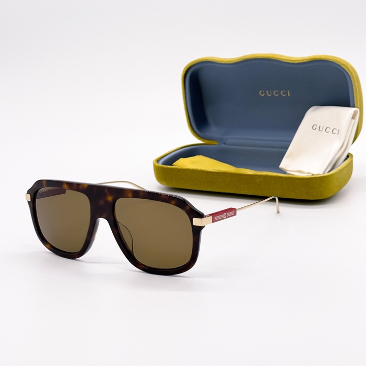 NEW GUCCI GG1309S 006, UNISEX SHIELD SUNGLASSES GUCCI
