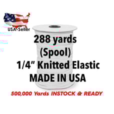 288yards 1/4 Knitted Trim /Sameday Ship