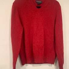 Brooks Brothers Long Sleeve Lambs Wool Sweater Mens Large