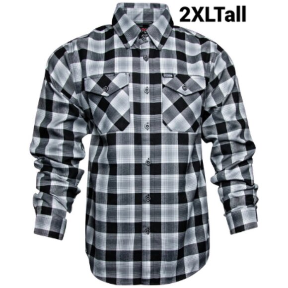 DIXXON Flannel THE MICKEY Flannel Shirt - Men's 2XL Tall