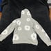 Grey denim tear size medium