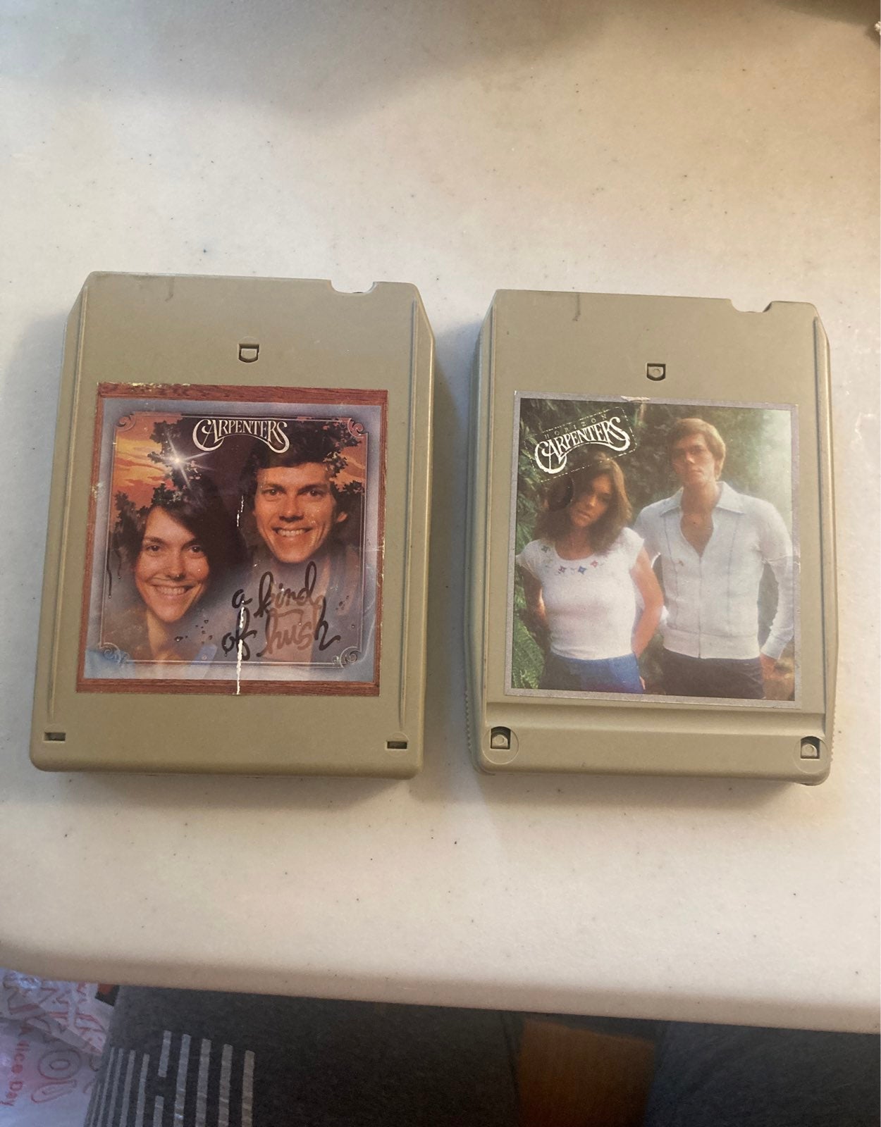 Set of 2 Carpenters 8 tracks