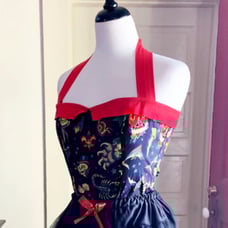 NWOT Day of The Dead Pinup Halter Top