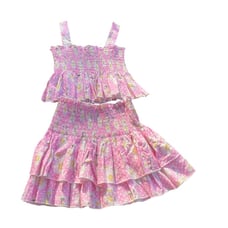 Monalissa 2 Piece Girls Skirt Set Size 9