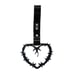 NEW 2PCS BARBED WIRE BLACK JDM TSURIKAWA RING BLACK Handle Strap Drift Charm