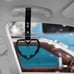 NEW 2PCS BARBED WIRE BLACK JDM TSURIKAWA RING BLACK Handle Strap Drift Charm