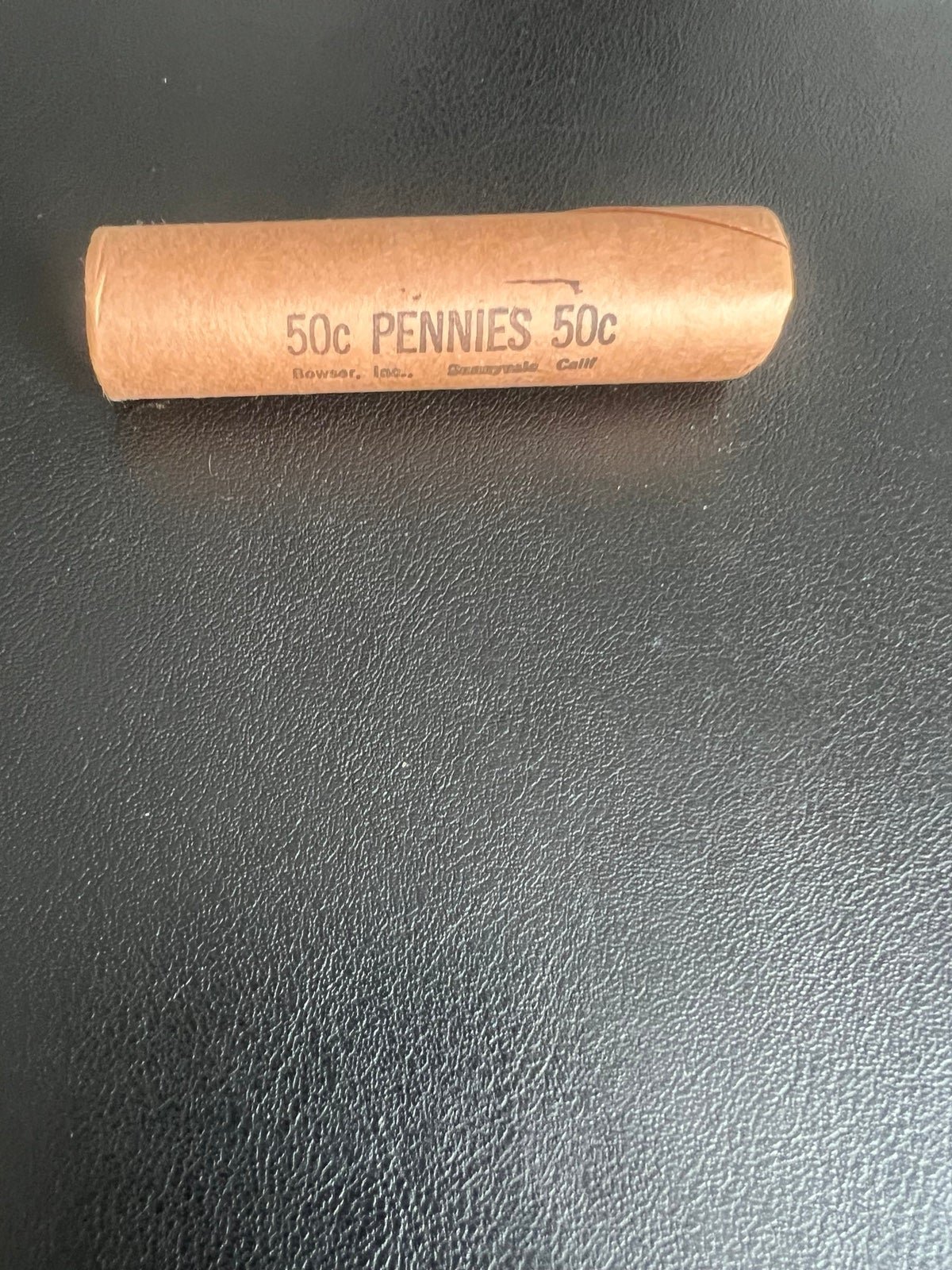 1968 S LINCOLN PENNIES UC BANK ROLL