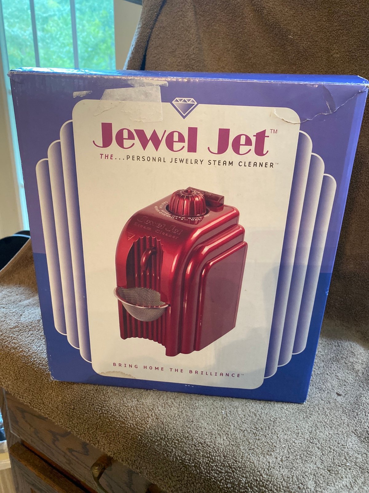 Jewel jet jewlery steam cleaner