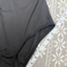 NWT Massimo Dutti Black One Piece Open Back Swimsuit Size Small