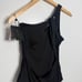 NWT Massimo Dutti Black One Piece Open Back Swimsuit Size Small