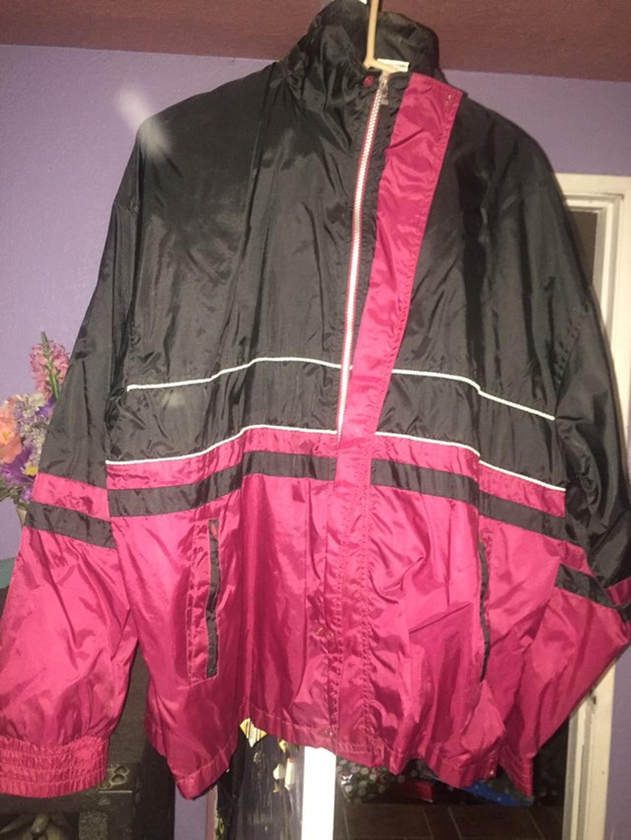 J.G. Hook Red And Black Jacket Size L