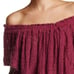 Free People Frills & Thrills Off Shoulder Top NWOT