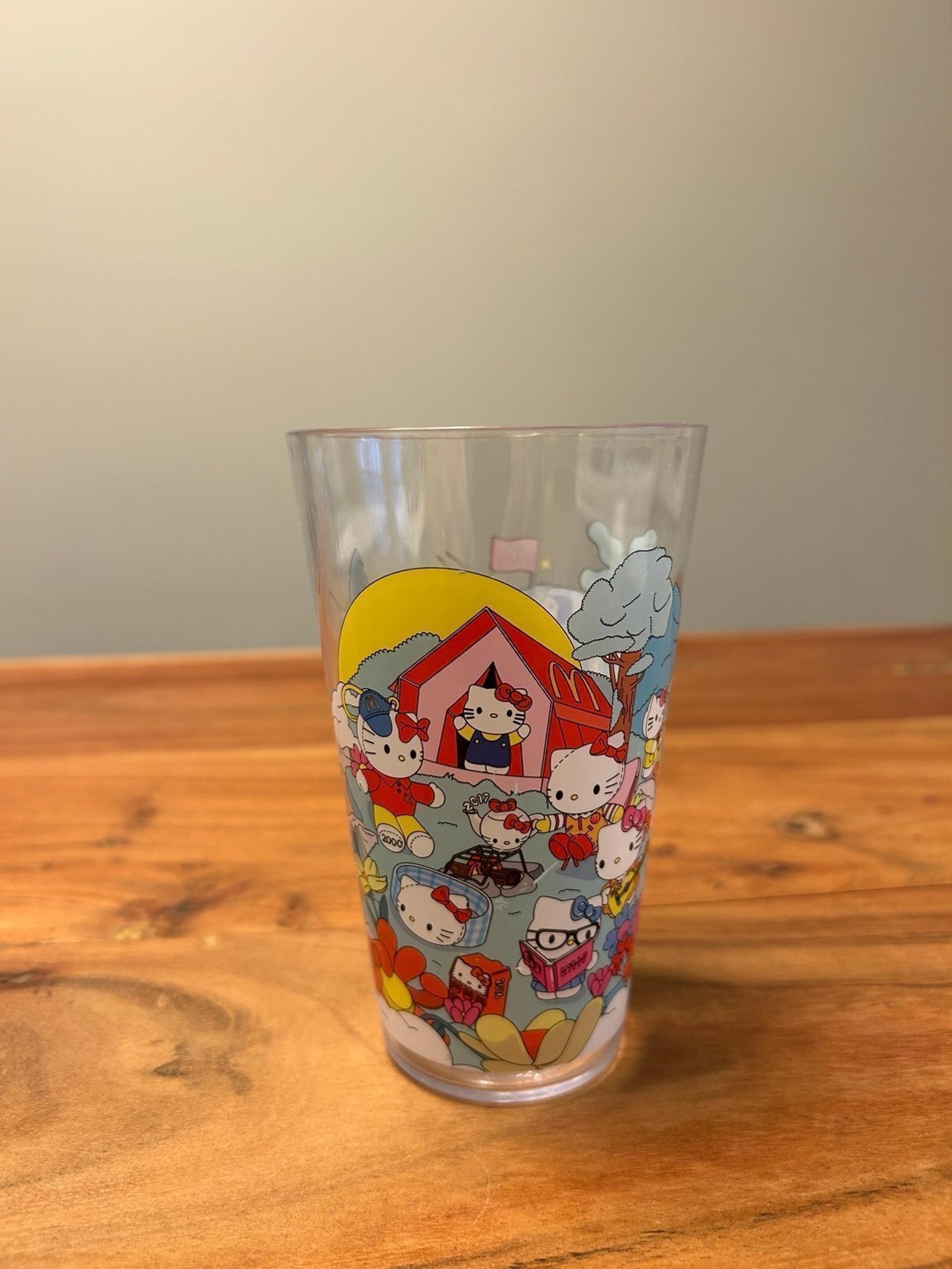 2002 Vintage McDonald’s Hello Kitty x Snoopy Limited Edition Collectible Cup