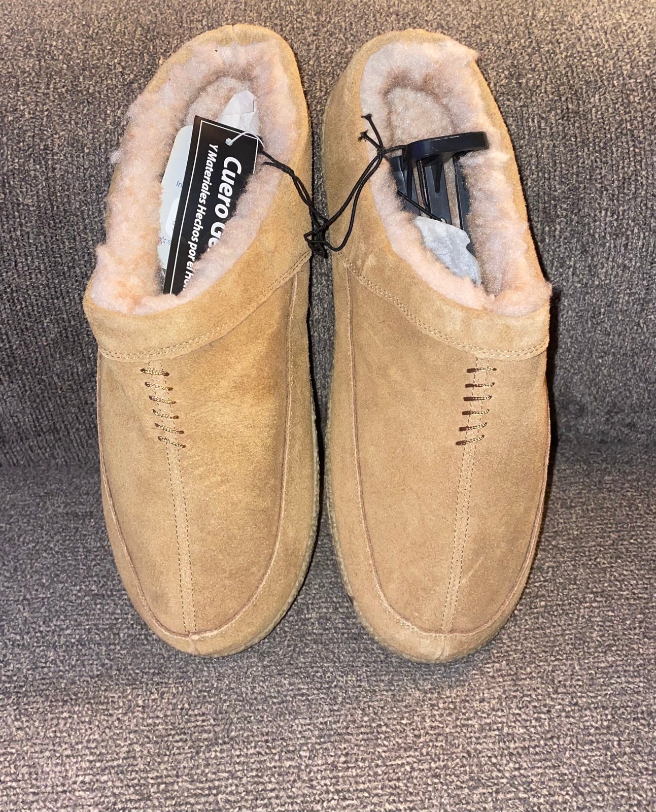 Brand New Men’s Indoor Outdoor George Genuine Leather Slippers