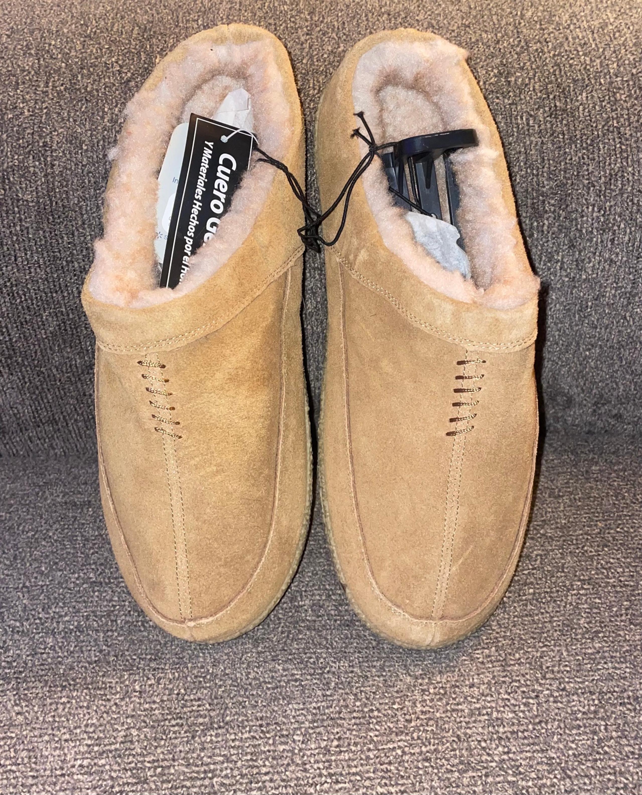 Brand New Men’s Indoor Outdoor George Genuine Leather Slippers