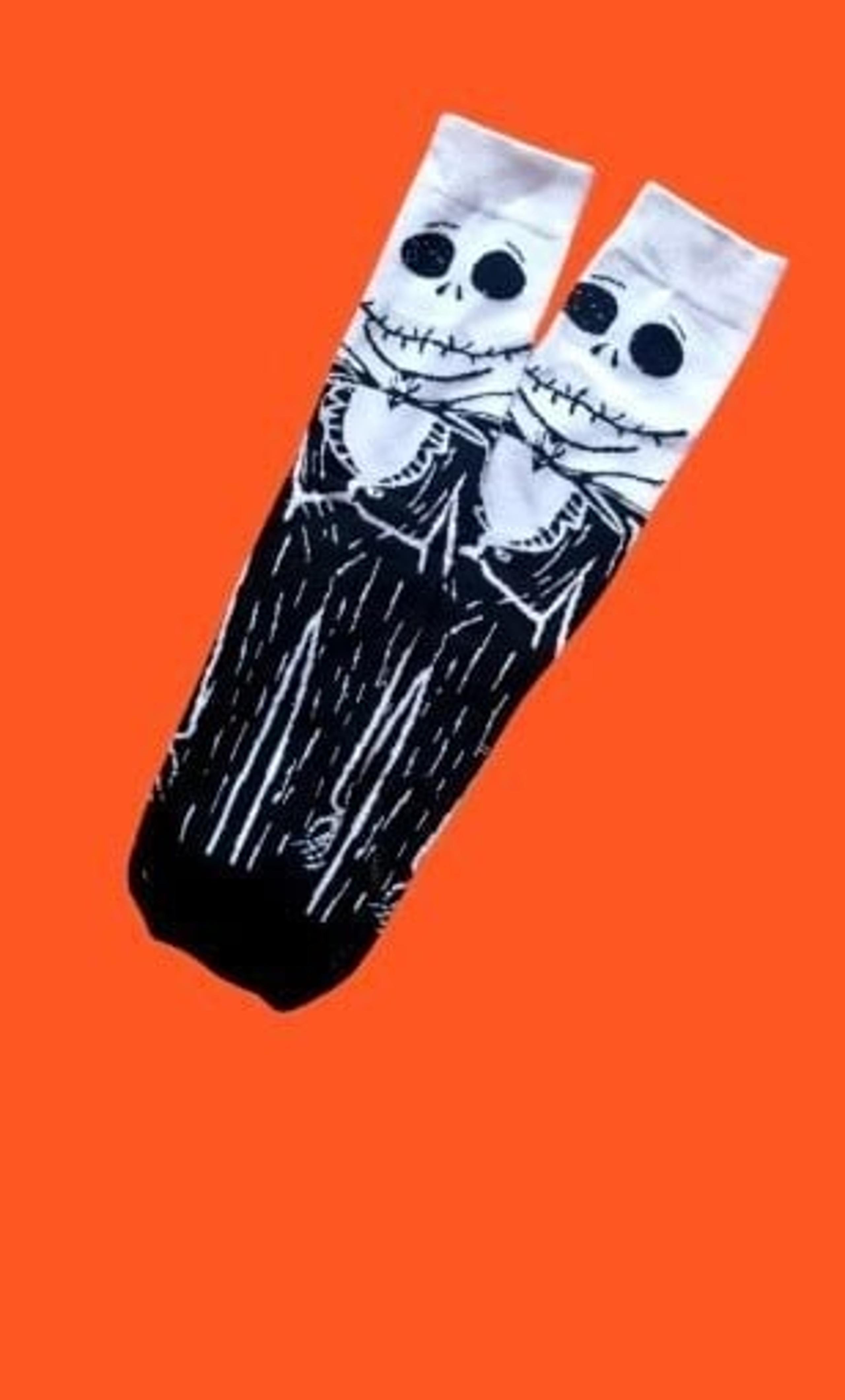 The Nightmare before Christmas socks. Jack Skellington the Pumpkin King New