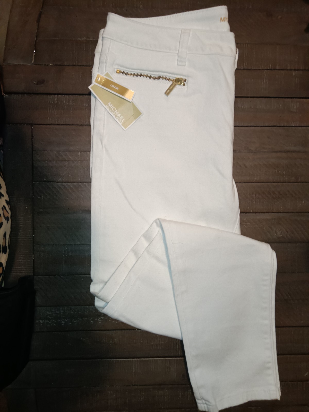 Michael Kors White Skinny Jeans